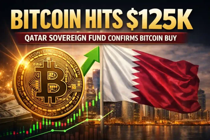 Bitcoin Hits $125K as Qatar Sovereign Fund Confirms Buy