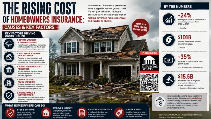 Why Homeowners Insurance Costs Keep Rising — Key Reasons Explained